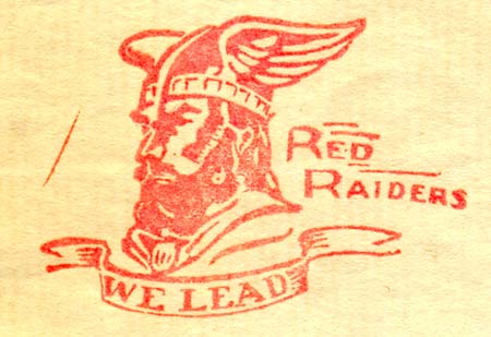 The Red Raiders Stamp